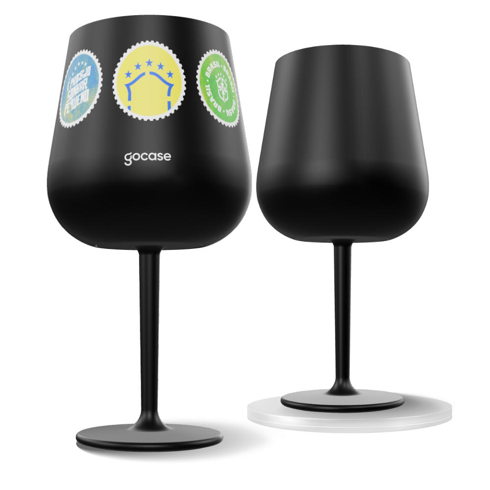 Taça Térmica Drink - CBF - Selos Títulos