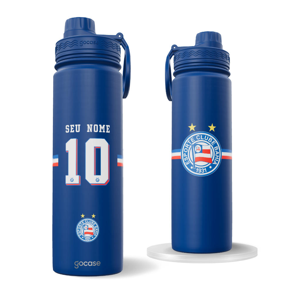 Garrafa Térmica Fresh + Ebook - Bahia - Uniforme Alt 2024 Personalizado