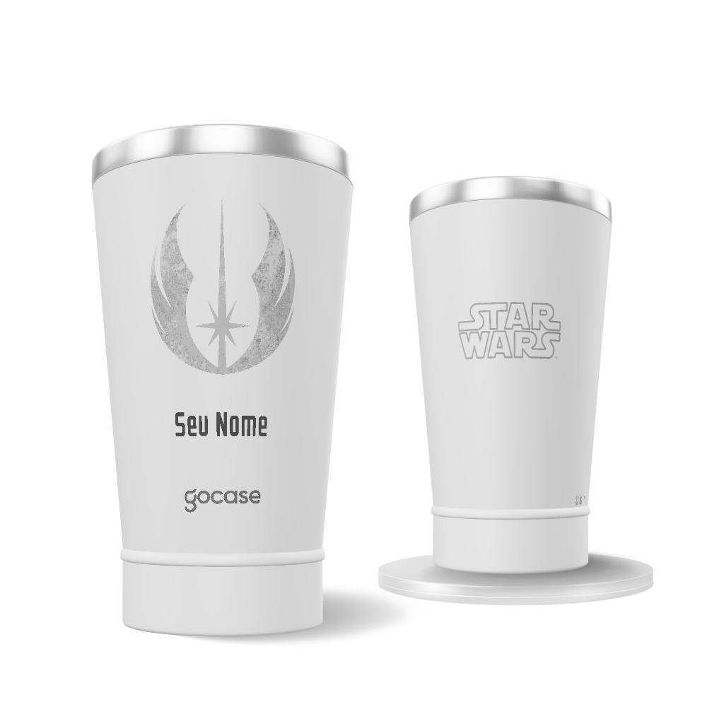 Copo Térmico + Ebook - Star Wars - Obi-Wan - Ordem Jedi