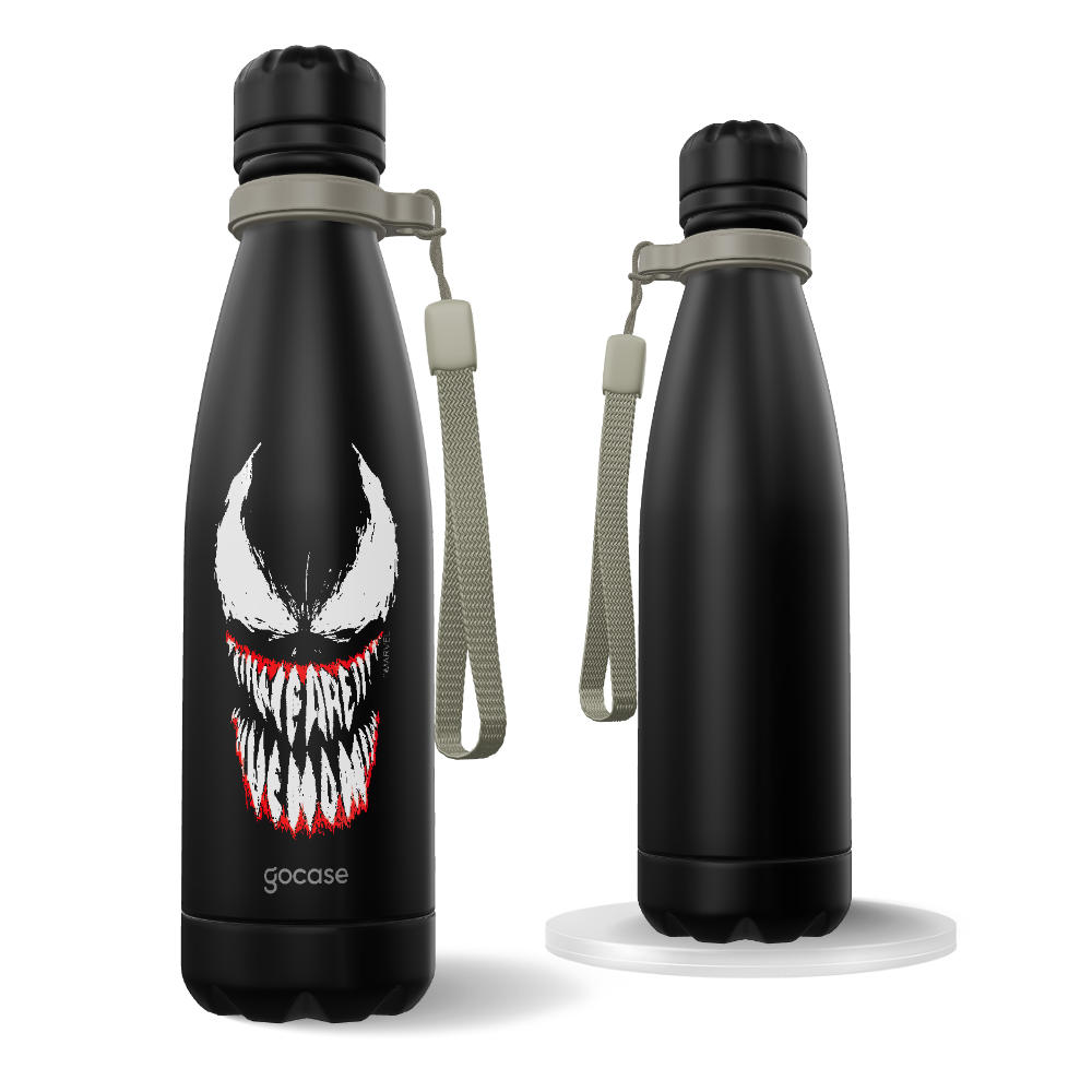 Garrafa Térmica Urban + Ebook - Marvel - Venom
