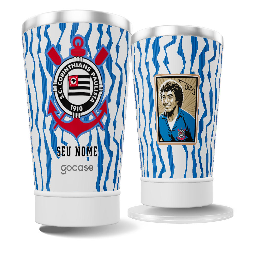 Copo Térmico Cerveja - Corinthians - Uniforme 3 2026 