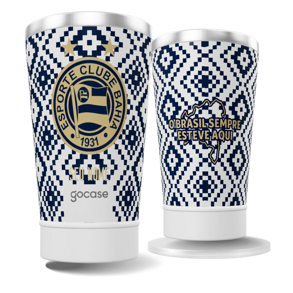Copo Térmico Cerveja - Bahia - Uniforme 3 2026 