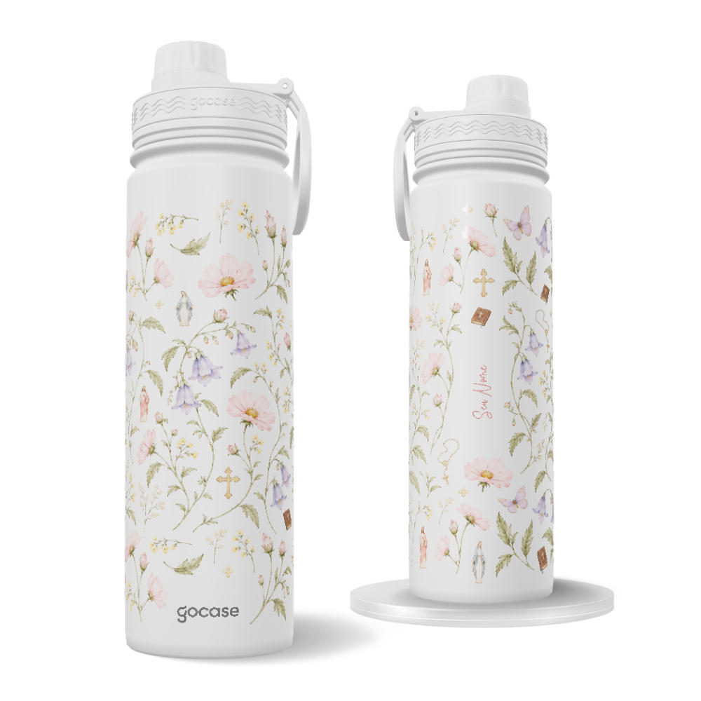 Garrafa Térmica Fresh - Fé Floral