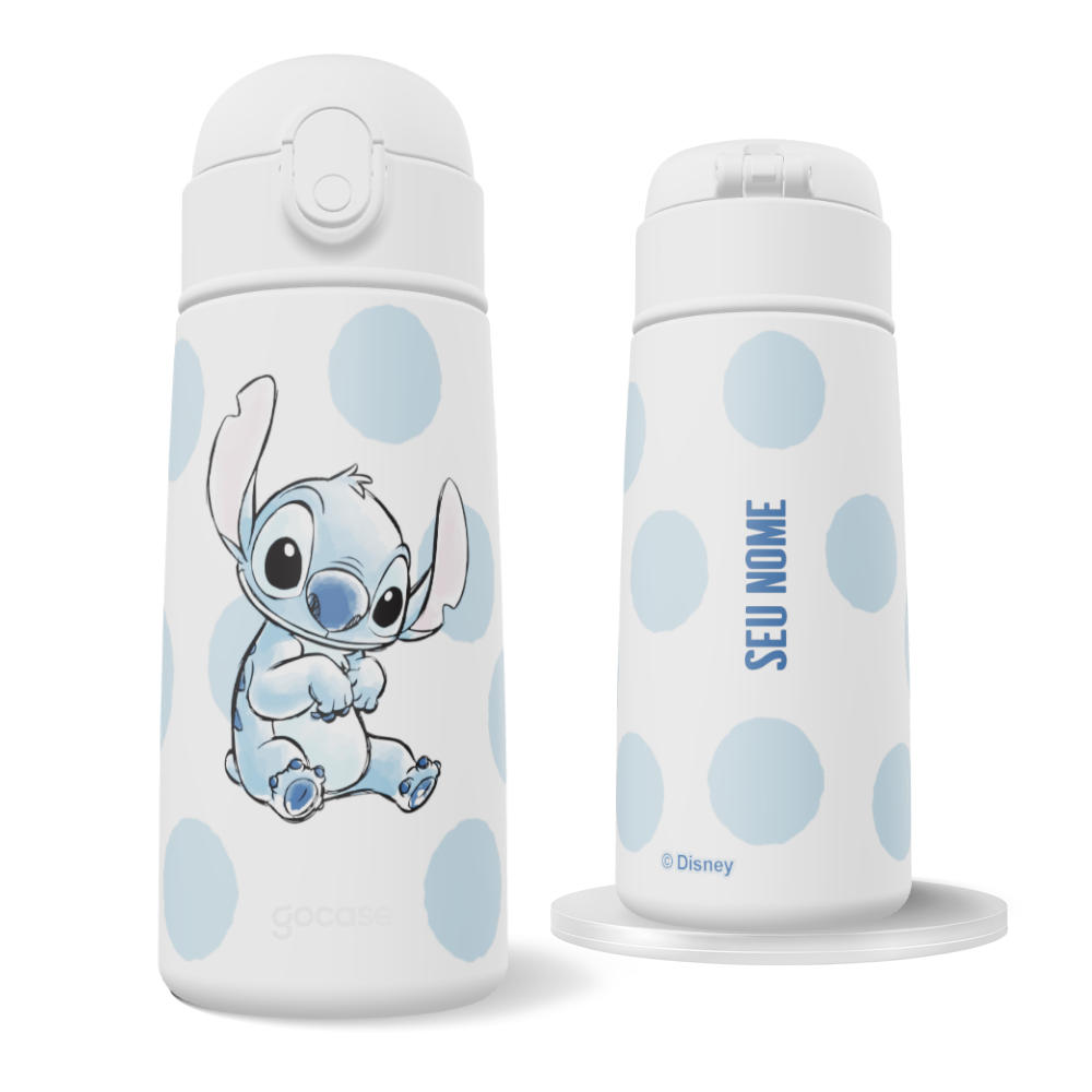 Garrafa Térmica Fun -  Lilo & Stitch - Poá