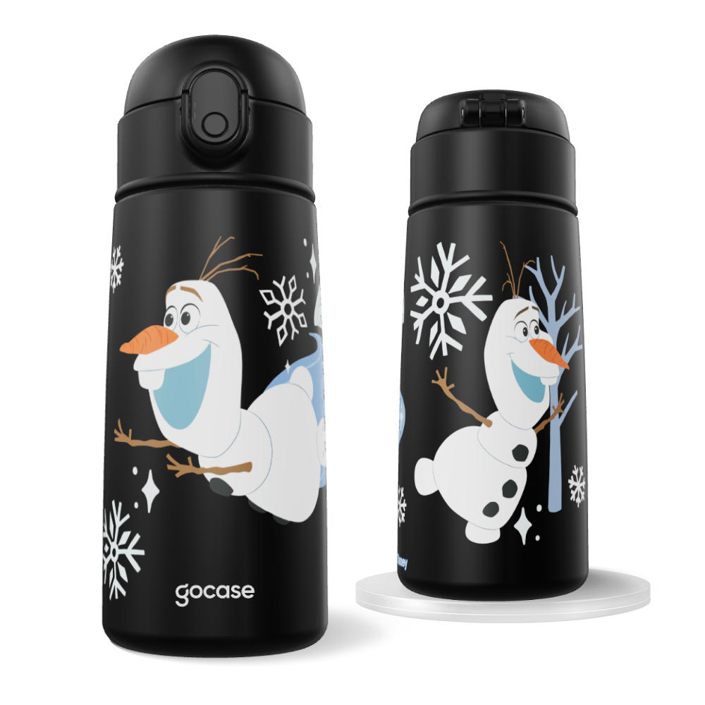 Garrafa Térmica Fun - Frozen - Olaf - Alegre na Neve
