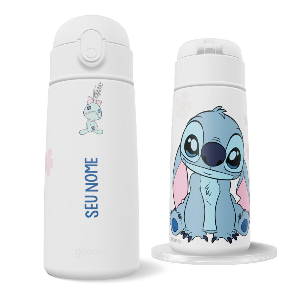 Garrafa Térmica Fun - Lilo & Stitch - Stitch - Super Fofo