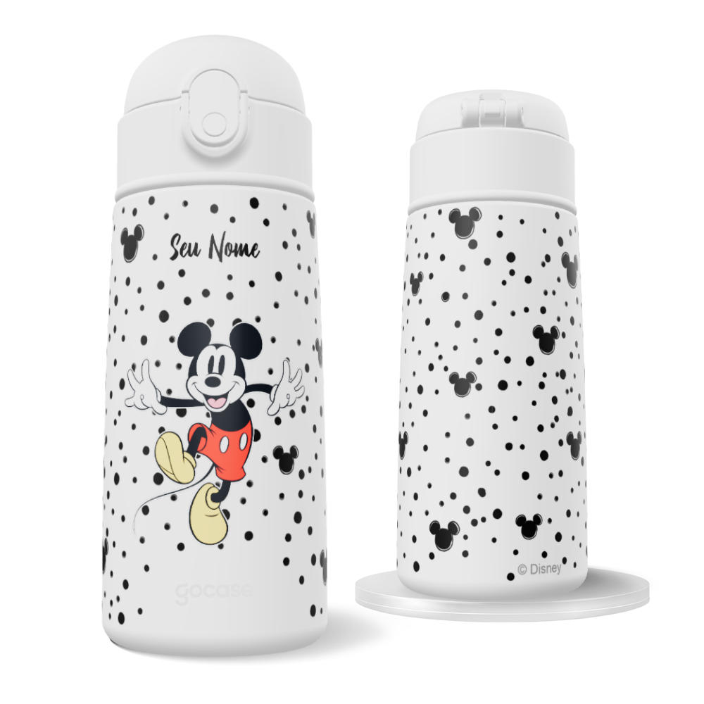 Garrafa Térmica Fun - Mickey & Amigos - Mickey Poá