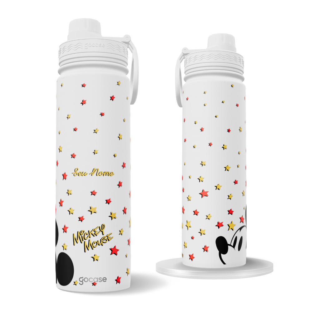 Garrafa Térmica Fresh + Ebook - Mickey Face