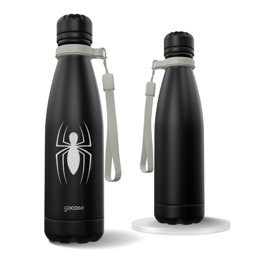 Garrafa Térmica Urban + Ebook - Logo Spider Man
