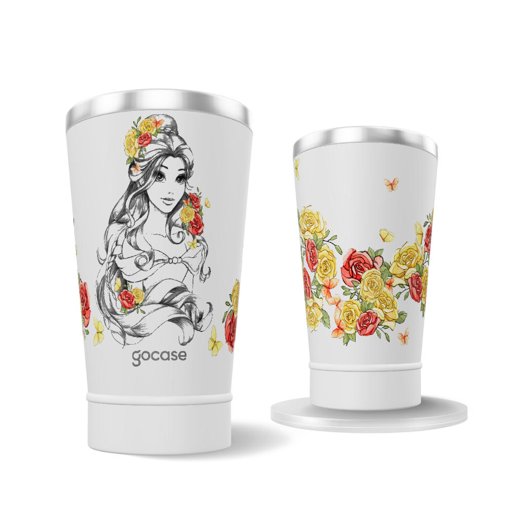 Copo Térmico + Ebook - Bela Roses