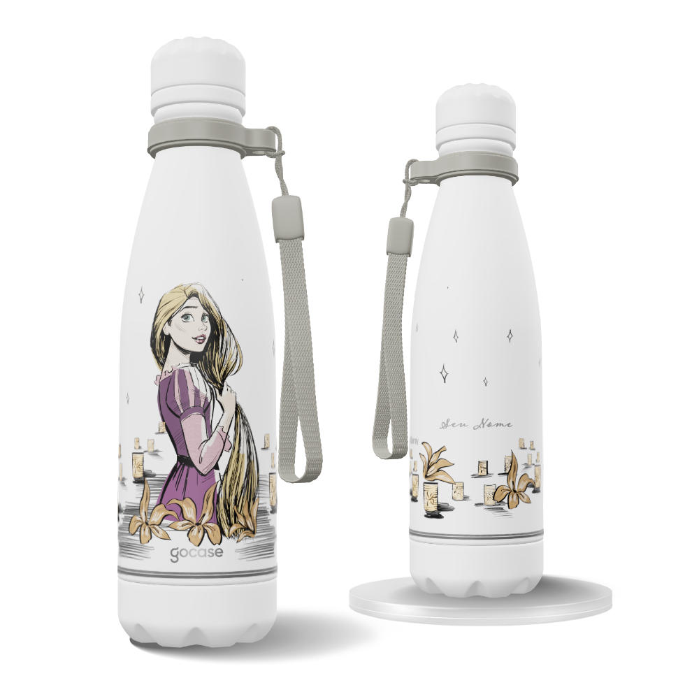 Garrafa Térmica Urban + Ebook - Rapunzel Sketchbook