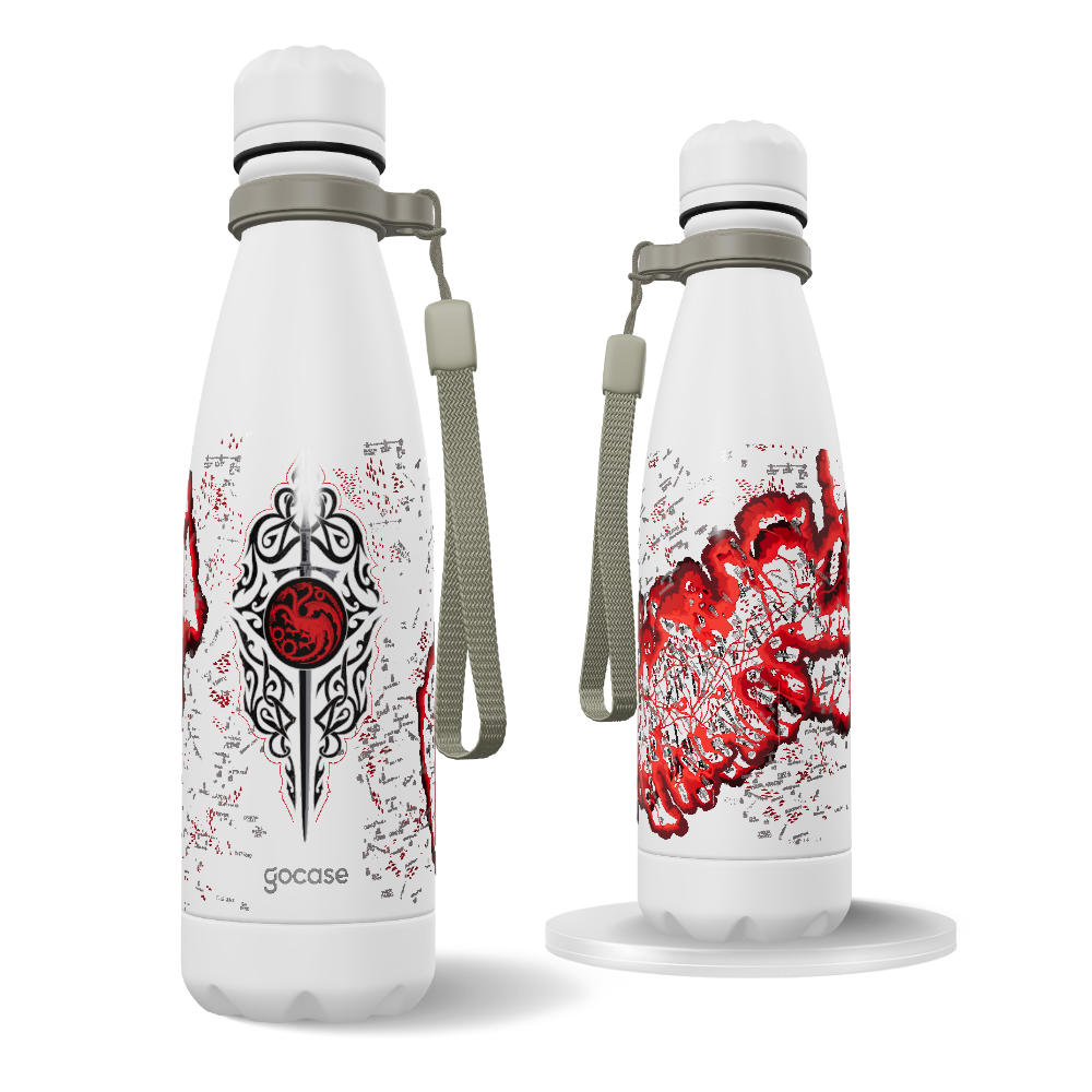 Garrafa Térmica Urban + Ebook - House of the Dragons - Red Map