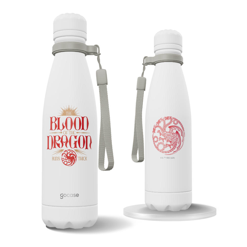 Garrafa Térmica Urban + Ebook - House of the Dragons - The blood runs thick