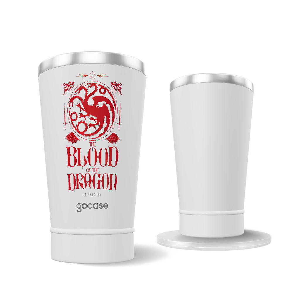 Copo Térmico + Ebook - House of the Dragons - The blood of the dragon