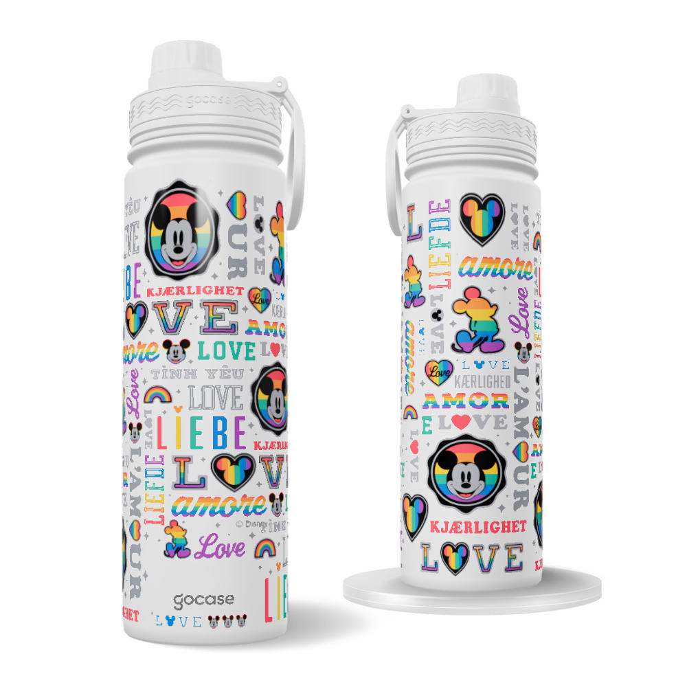 Garrafa Térmica Fresh + Ebook - Mickey Pride