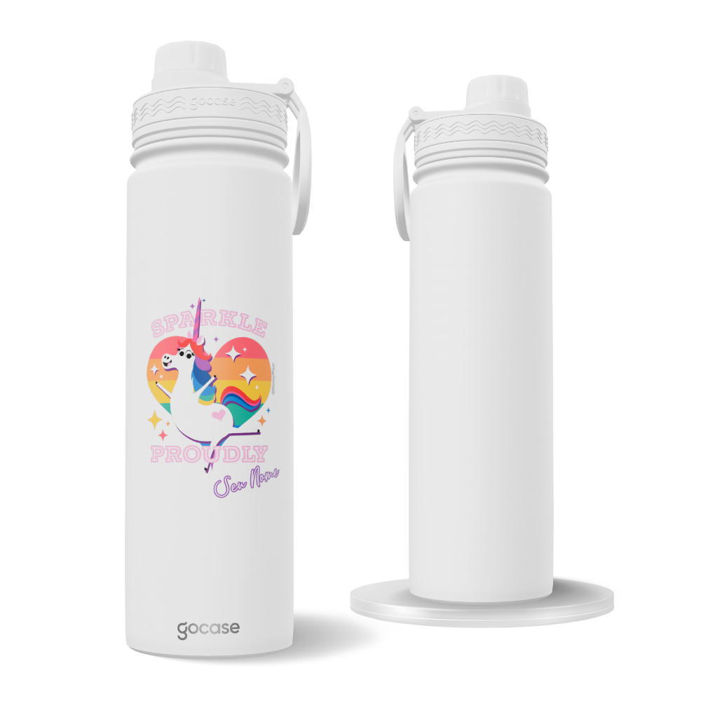 Garrafa Térmica Fresh + Ebook - Sparkle Proudly