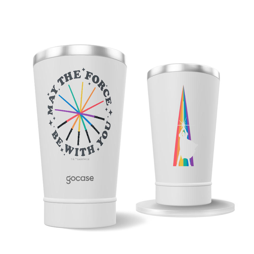 Copo Térmico + Ebook - May the force be with you Pride