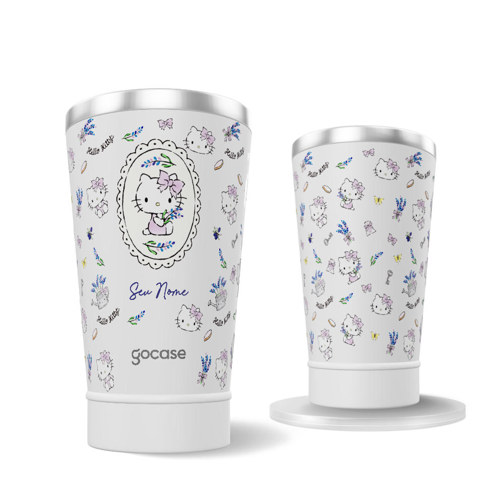 Copo Térmico + Ebook - Hello Kitty - Lilac Dream