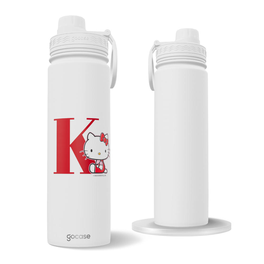 Garrafa Térmica Fresh + Ebook - Hello Kitty - Inicial