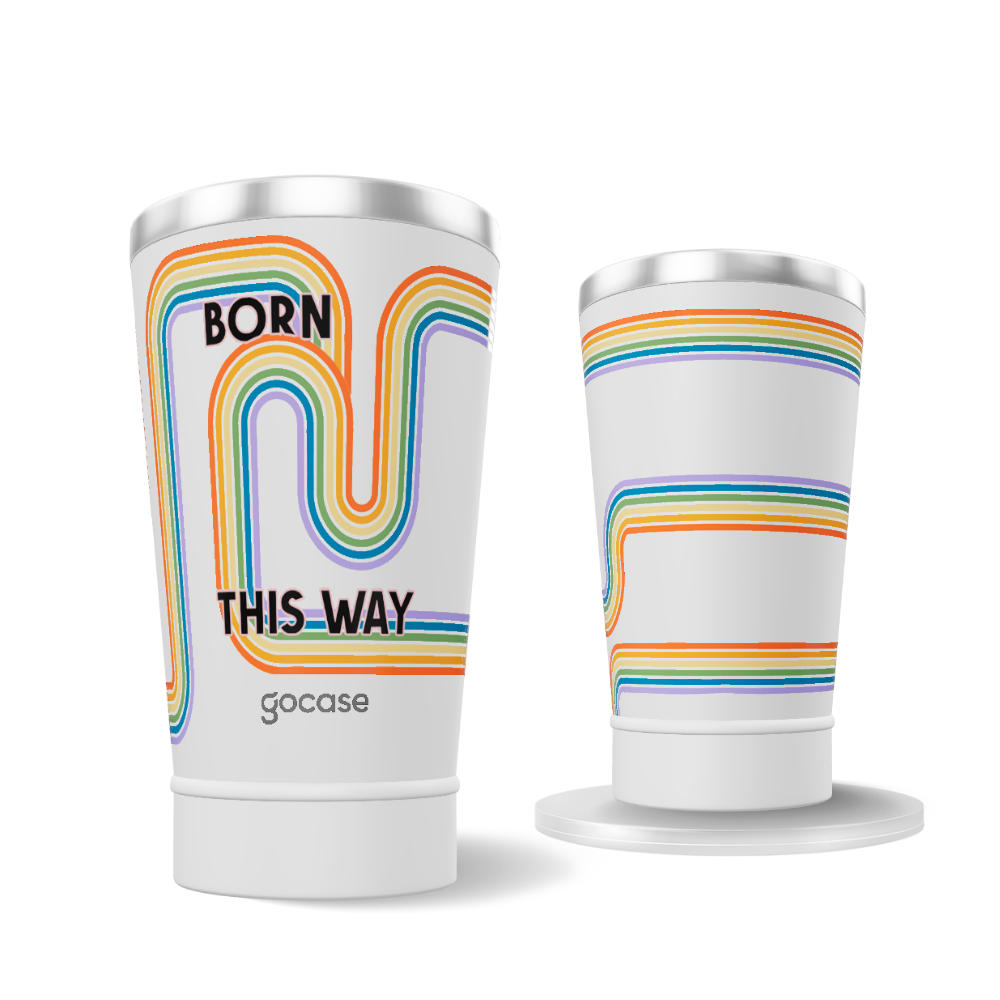 Copo Térmico + Ebook - Born This Way