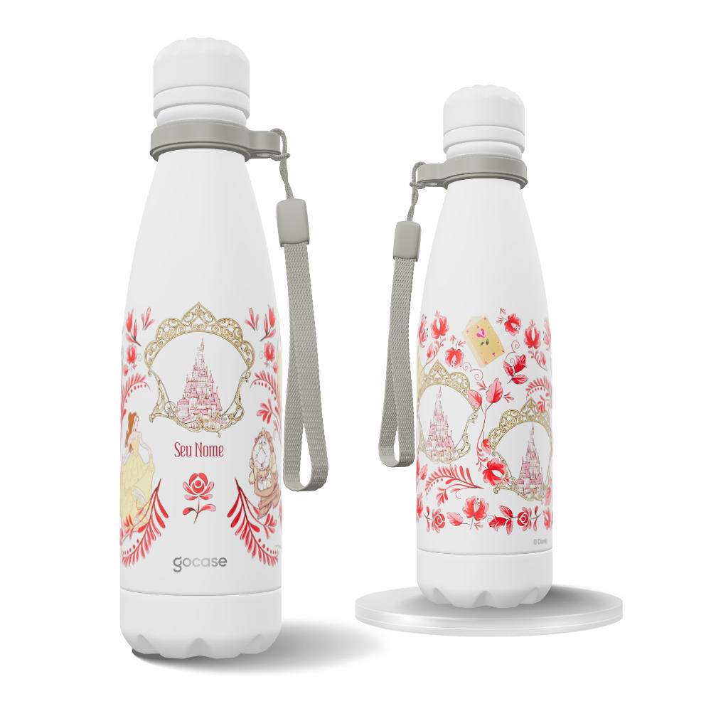 Garrafa Térmica Urban + Ebook - Bella Jardim Encantado