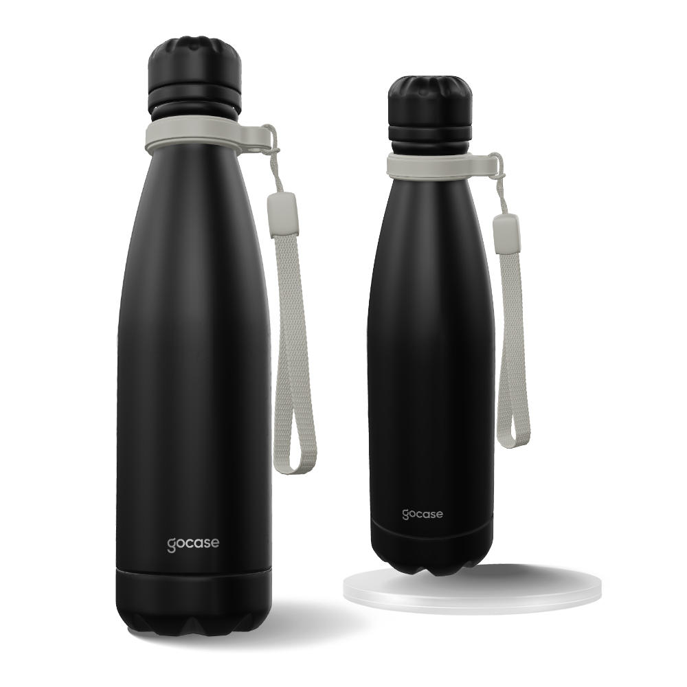 Garrafa Térmica Urban + Ebook - Pattern Princess Preto