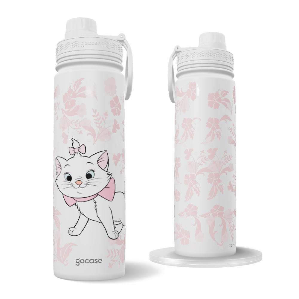 Garrafa Térmica Fresh + Ebook - The Aristocats - Cute Cat
