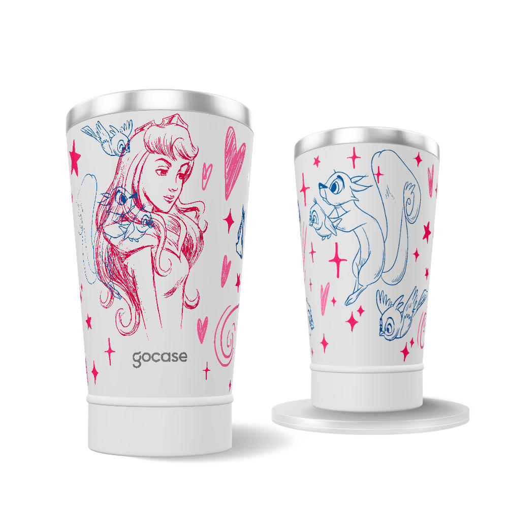 Copo Térmico + Ebook - Aurora Color