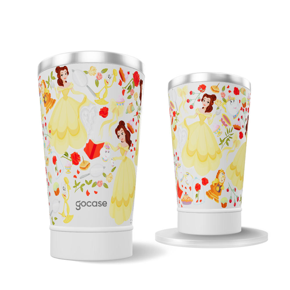 Copo Térmico + Ebook - Enchanted Sleeping Beauty Pattern