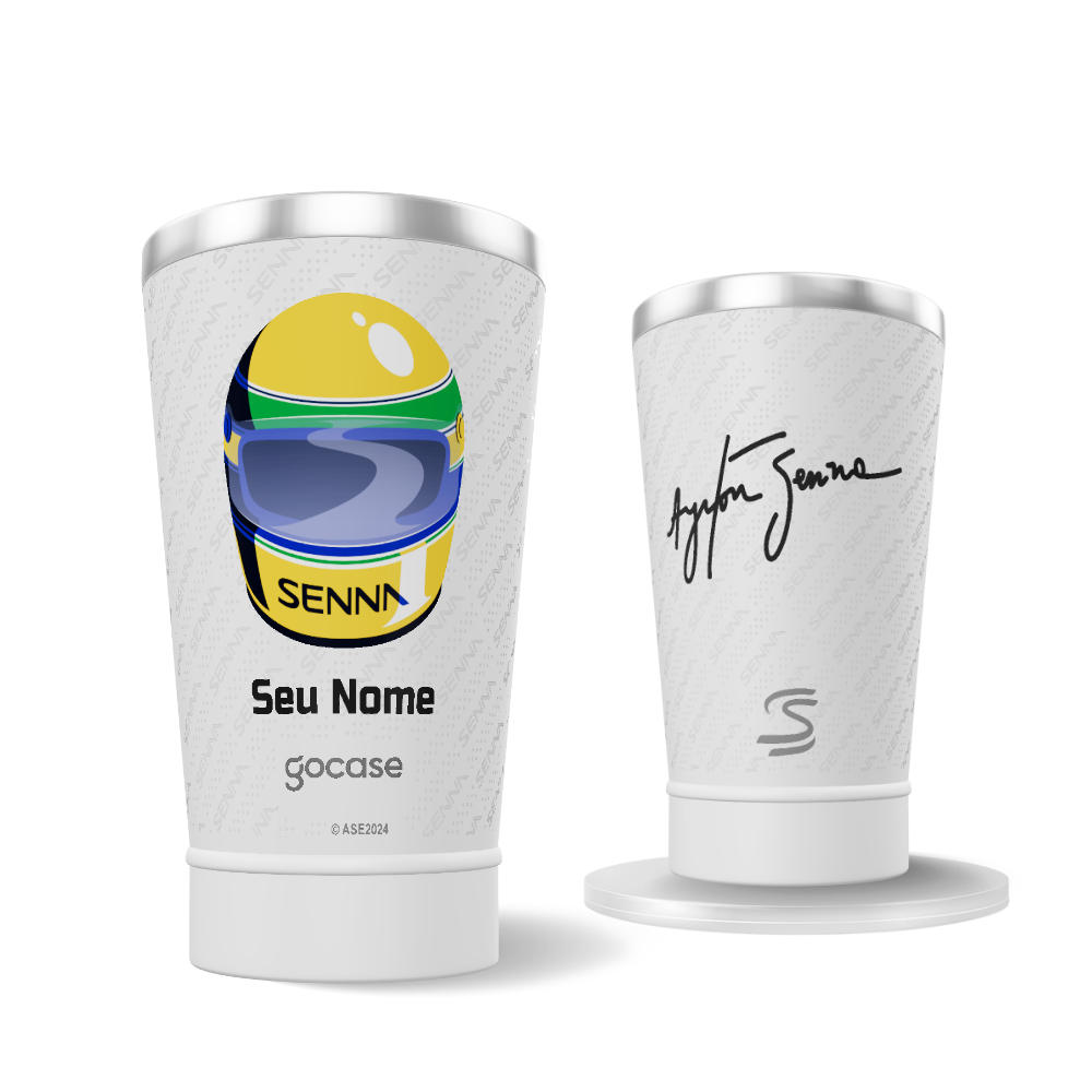 Copo Térmico + Ebook - Senna- Seu Nome