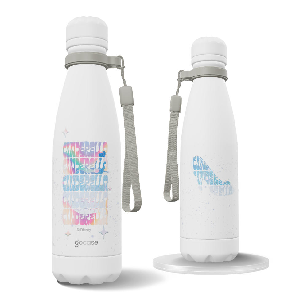 Garrafa Térmica Urban + Ebook - Cinderela Lettering