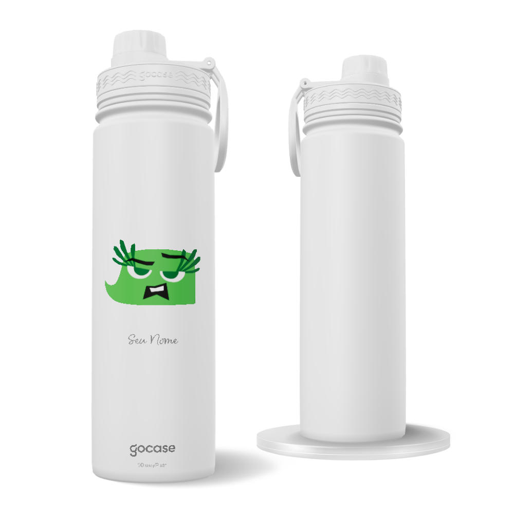 Garrafa Térmica Fresh + Ebook - Divertidamente 2 - Nojinho Minimalista