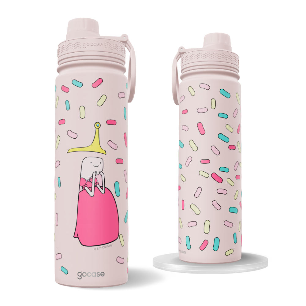 Garrafa Térmica Fresh + Ebook - Adventure Time - Princesa Jujuba