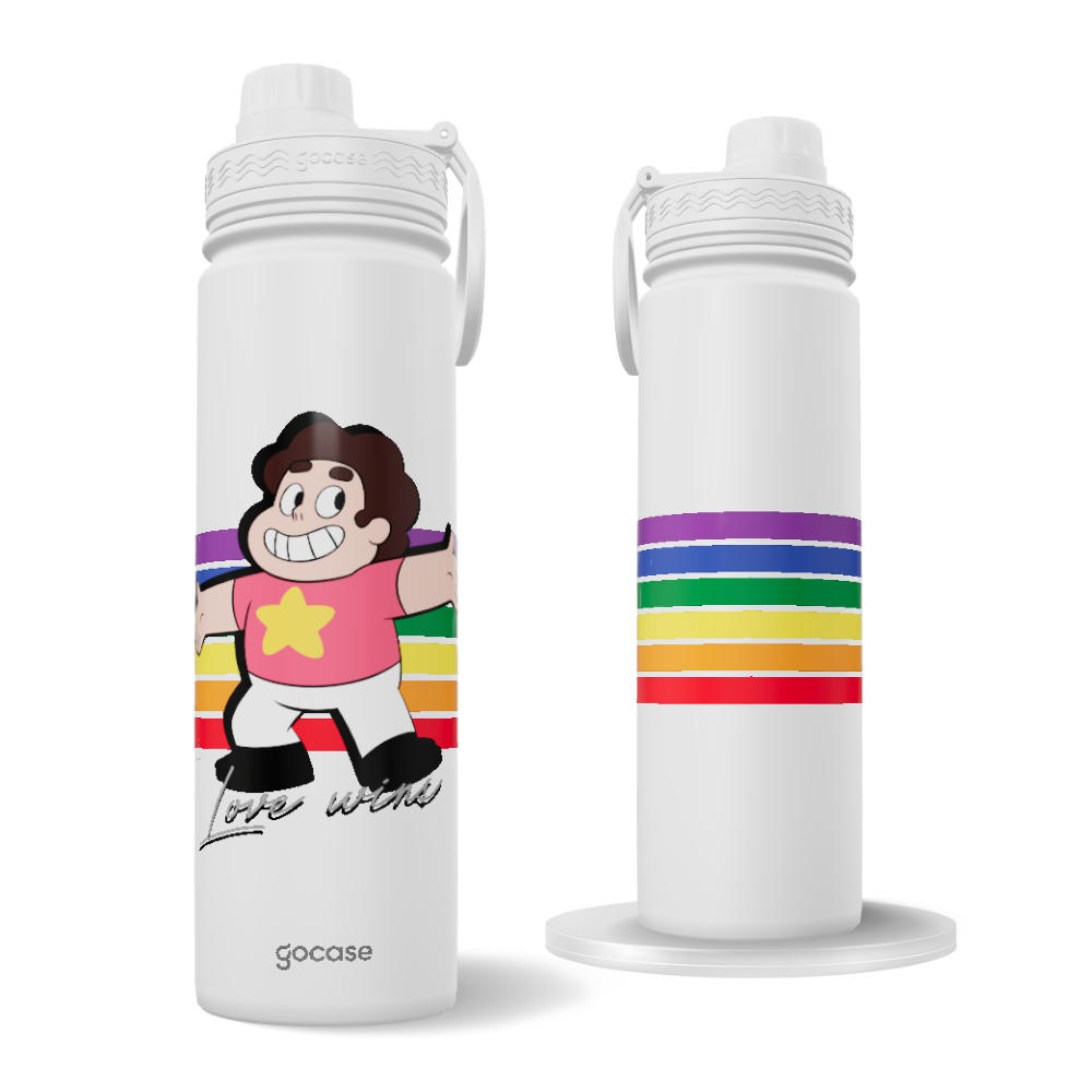 Garrafa Térmica Fresh + Ebook - Steven Universe - Flag