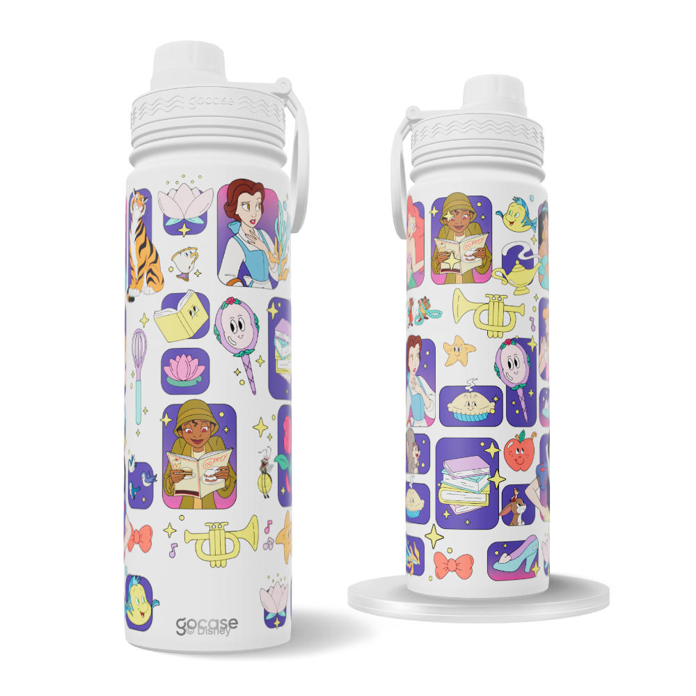 Garrafa Térmica Fresh + Ebook - Princess Quadrinhos