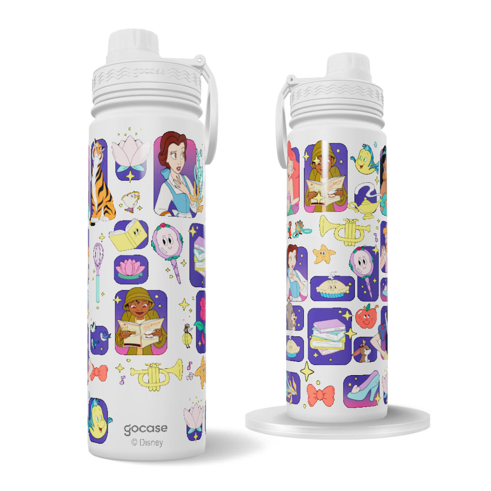 Garrafa Térmica Fresh + Ebook - Princess Quadrinhos
