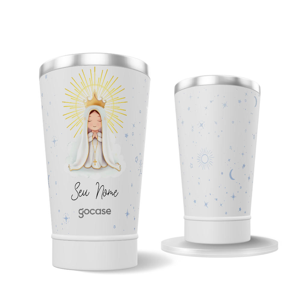 Copo Térmico + Ebook - Santa Fé Desenho