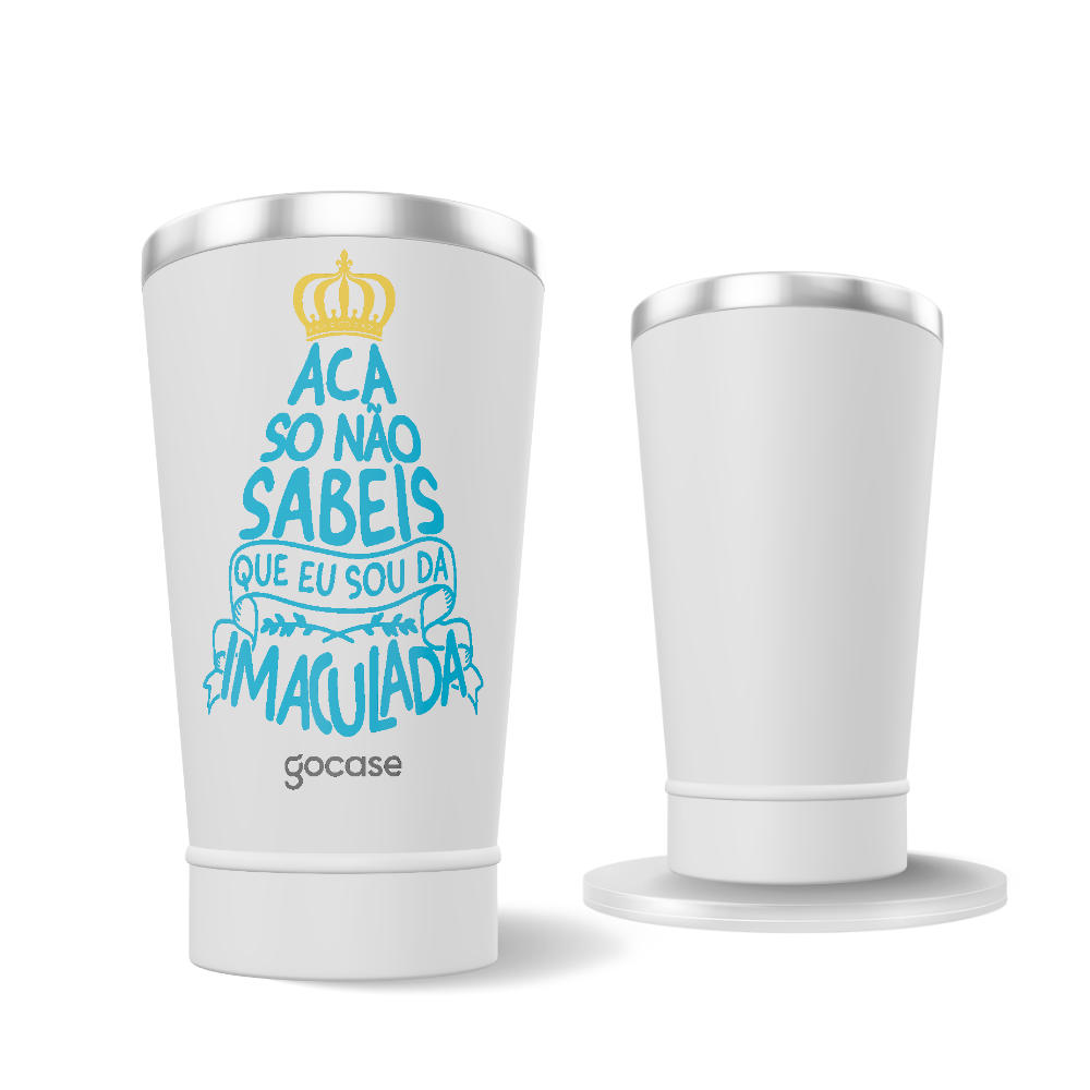 Copo Térmico + Ebook - Sou da Imaculada