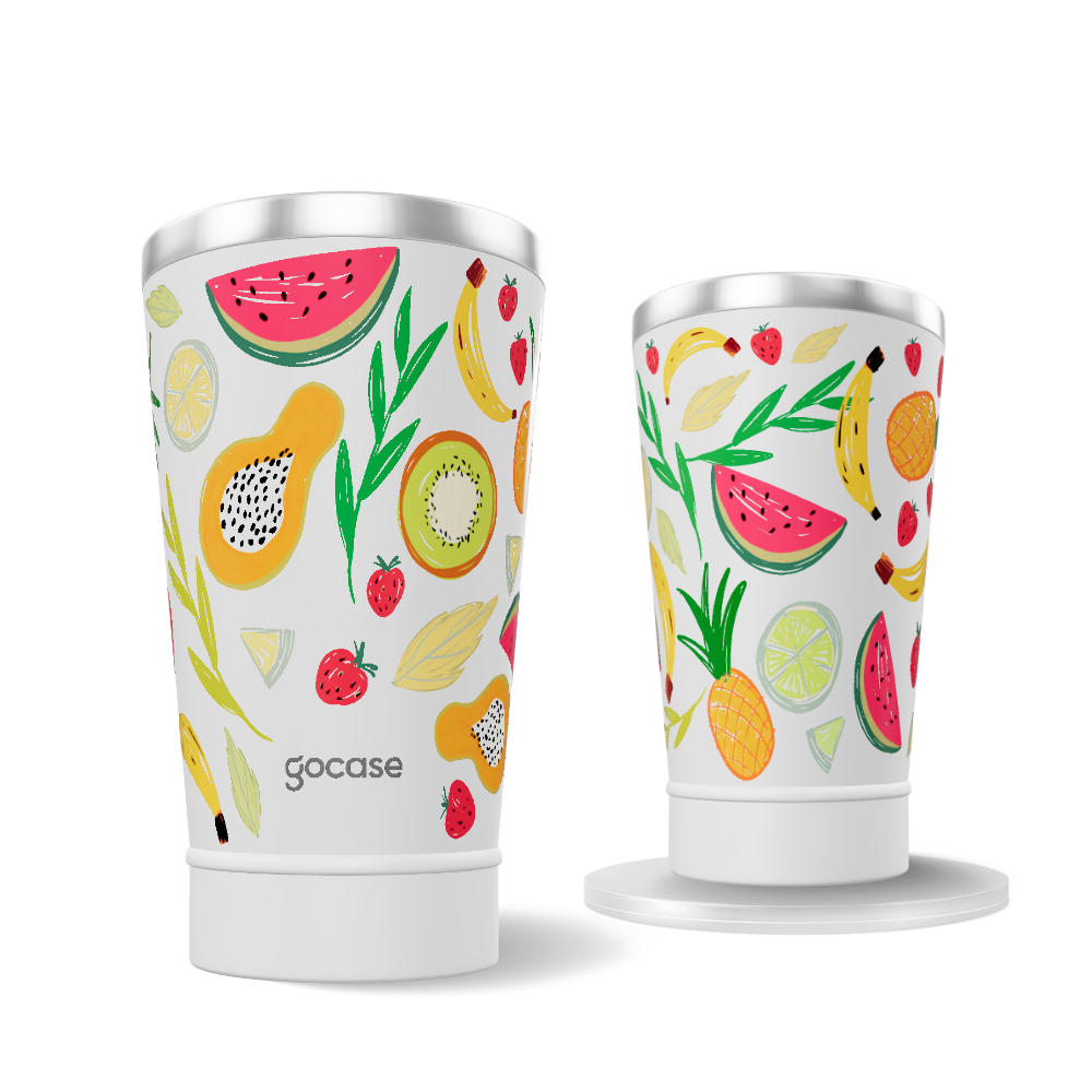 Copo Térmico + Ebook - Salada de Frutas