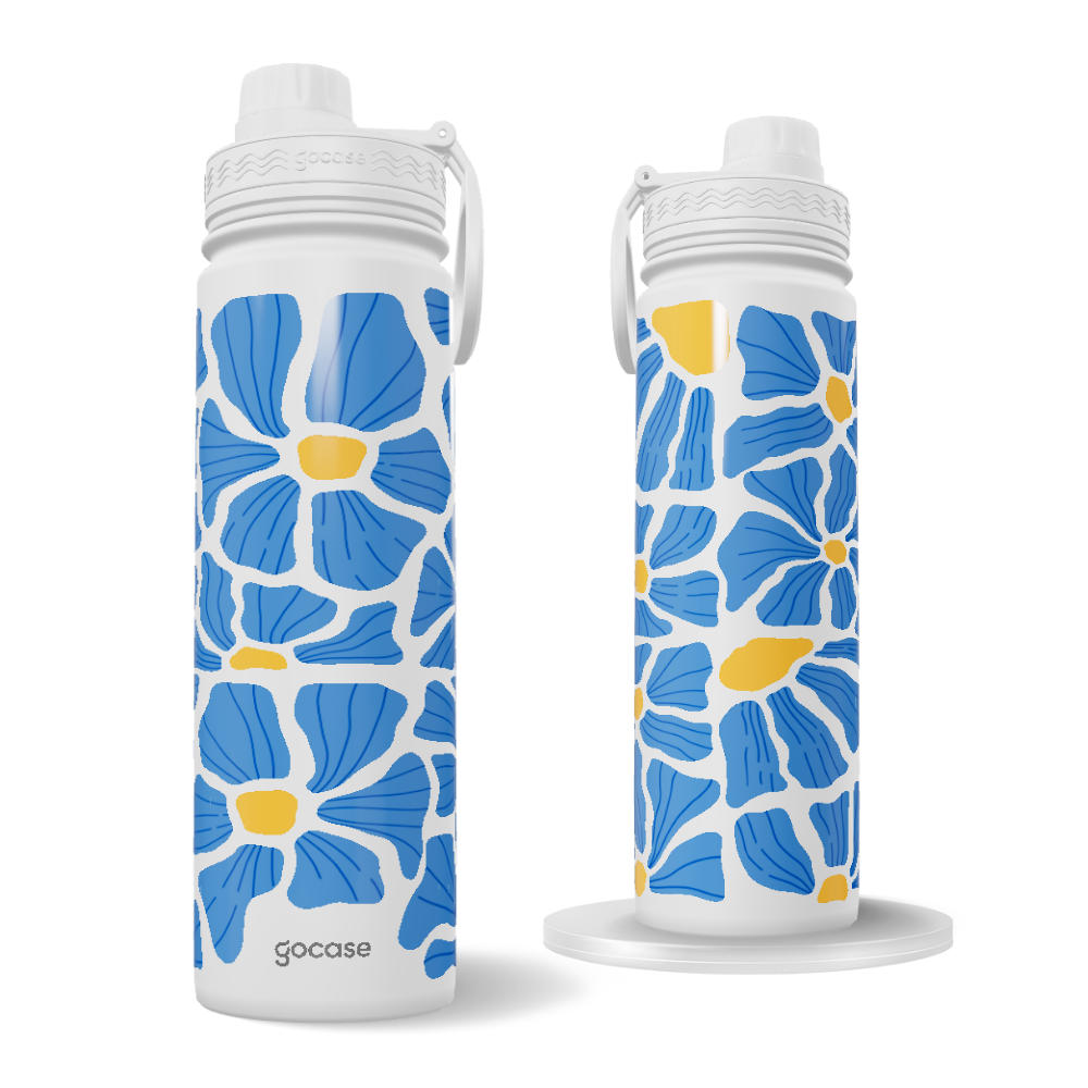 Garrafa Térmica Fresh + Ebook - Matisse Flores