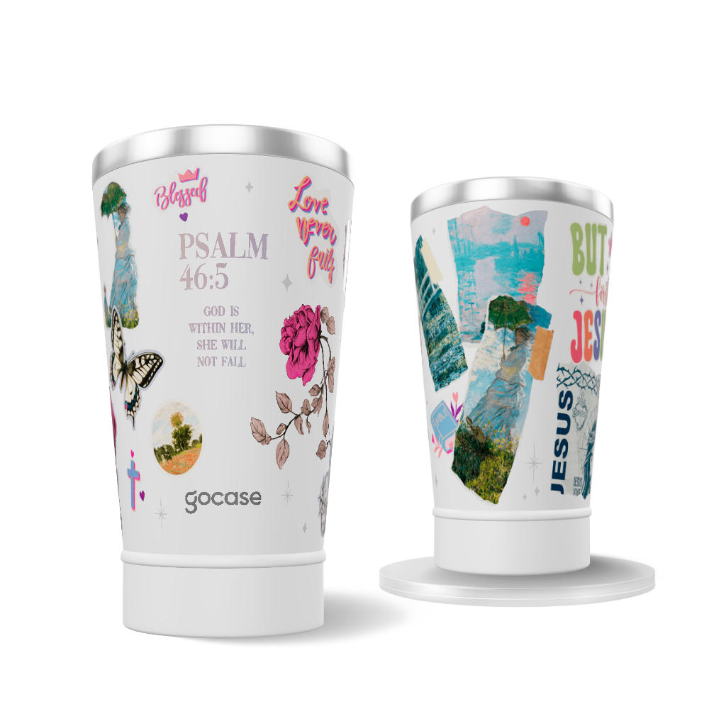 Copo Térmico + Ebook - Psalm Colagem