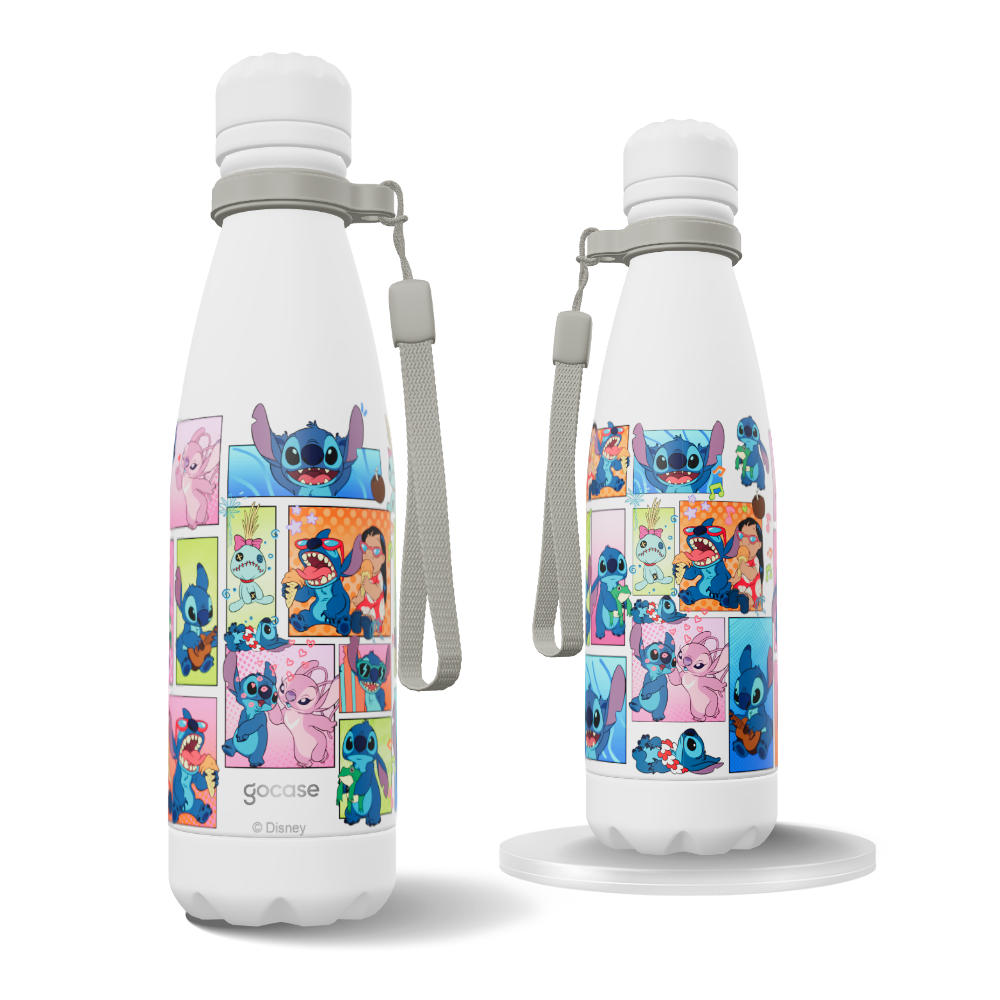 Garrafa Térmica Urban + Ebook - Stitch Comic