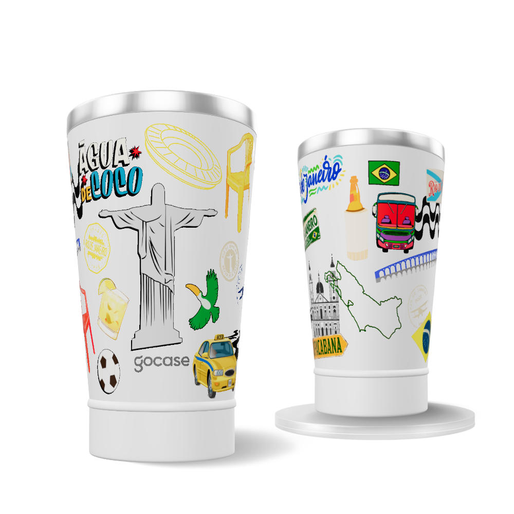 Copo Térmico + Ebook - Copacabana