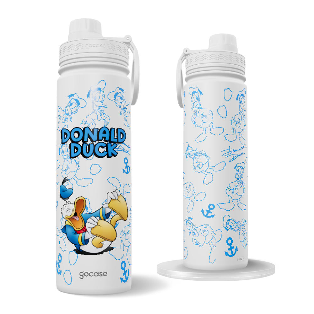 Garrafa Térmica Fresh + Ebook - Donald Duck Full