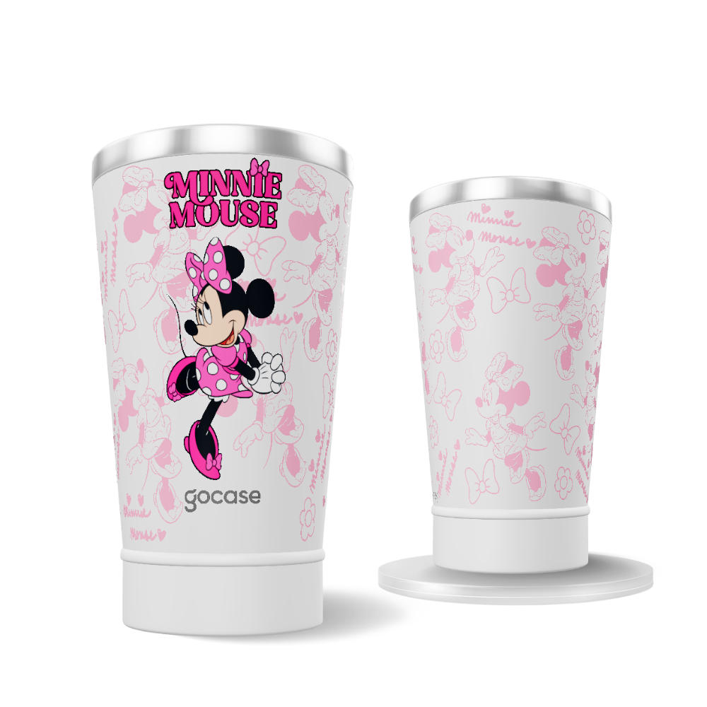 Copo Térmico + Ebook - Minnie Mouse Full