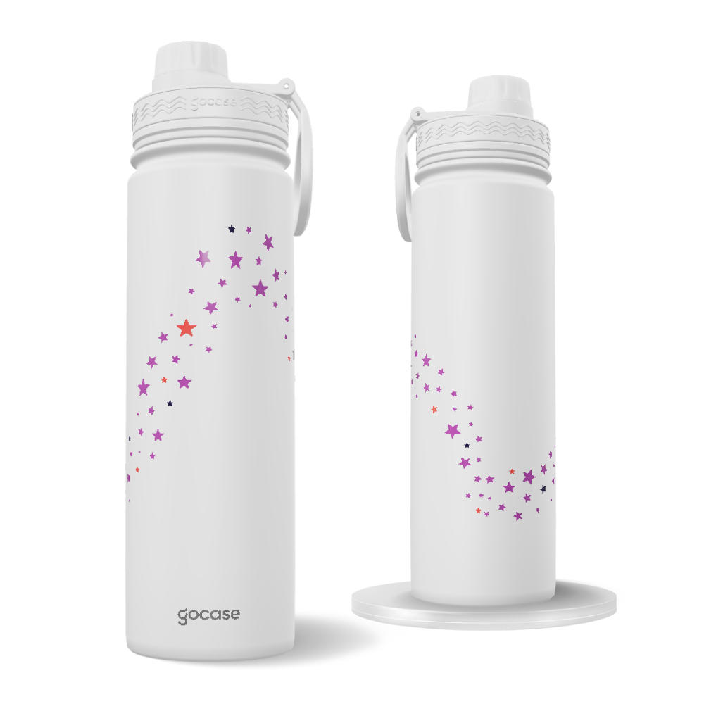 Garrafa Térmica Fresh + Ebook - Stars 360º
