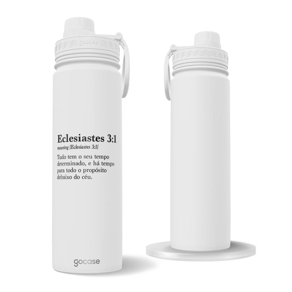 Garrafa Térmica Fresh + Ebook - Meu Versículo