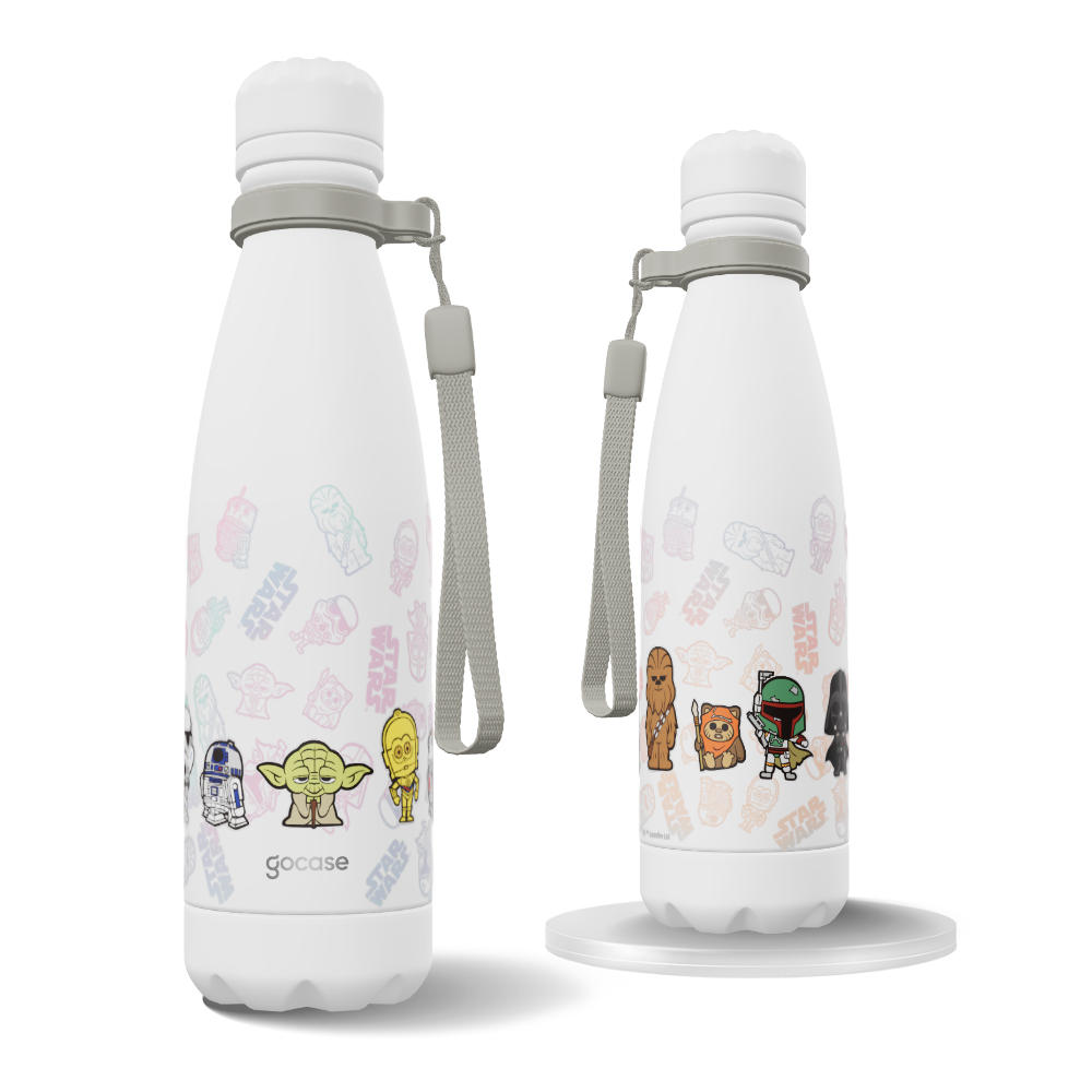 Garrafa Térmica Urban + Ebook - Star Wars - Cute Characters