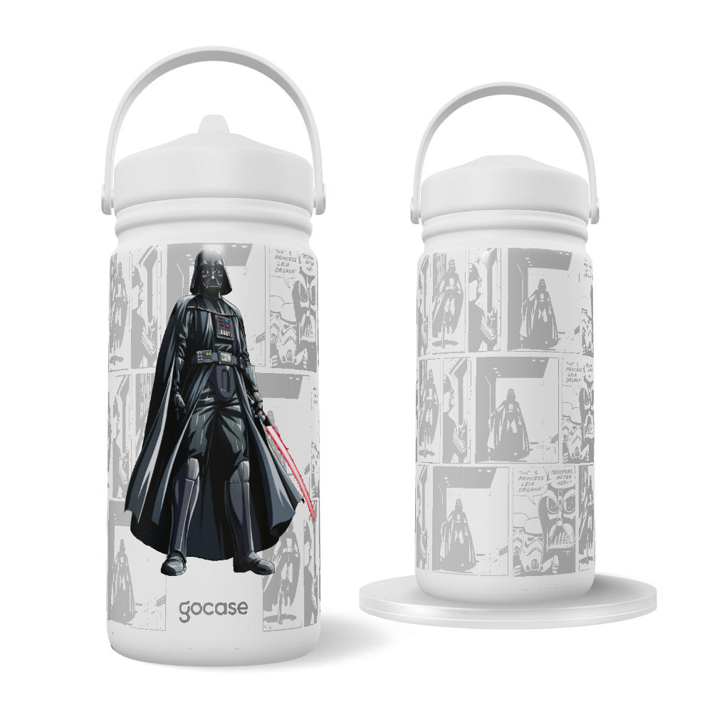 Garrafa Térmica Mini + Ebook - Star Wars - HQ Darth Vader