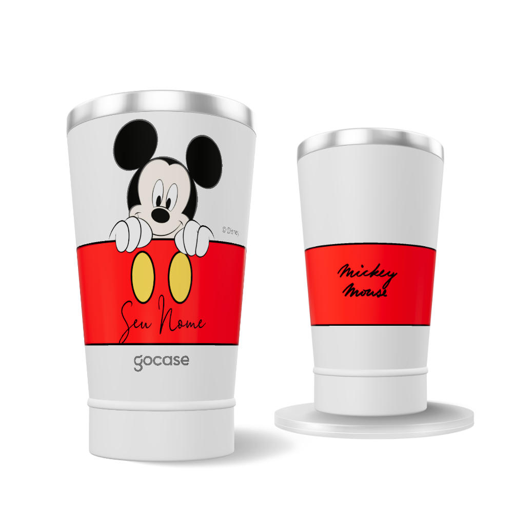 Copo Térmico + Ebook - Mickey Bolsinho